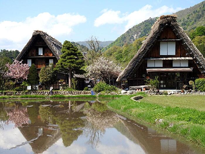 世界遺産白川郷合掌造り集落の景色 ゴールデンウィーク期間中 お宿 湯の里 公式 白川郷 大白川の湯 平瀬温泉 ブログ